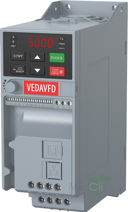 VEDA Drive VF-51 0,75 кВт (380В,3 фазы) ABA00005
